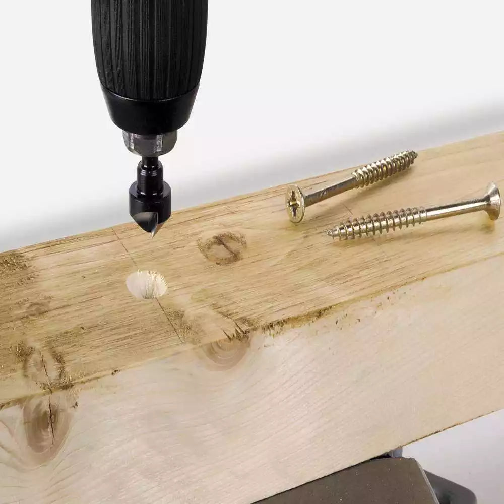 Wolfcraft Upuštač WS Set fi 12, 16, 19 mm Prihvat 1/4″ – 3 dijelni – 2584000 by Wolfcraft 2584000 Krune, Glodala - detalj 5
