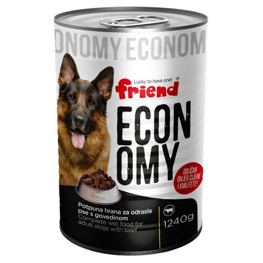 Hrana za pse Economy 1240g